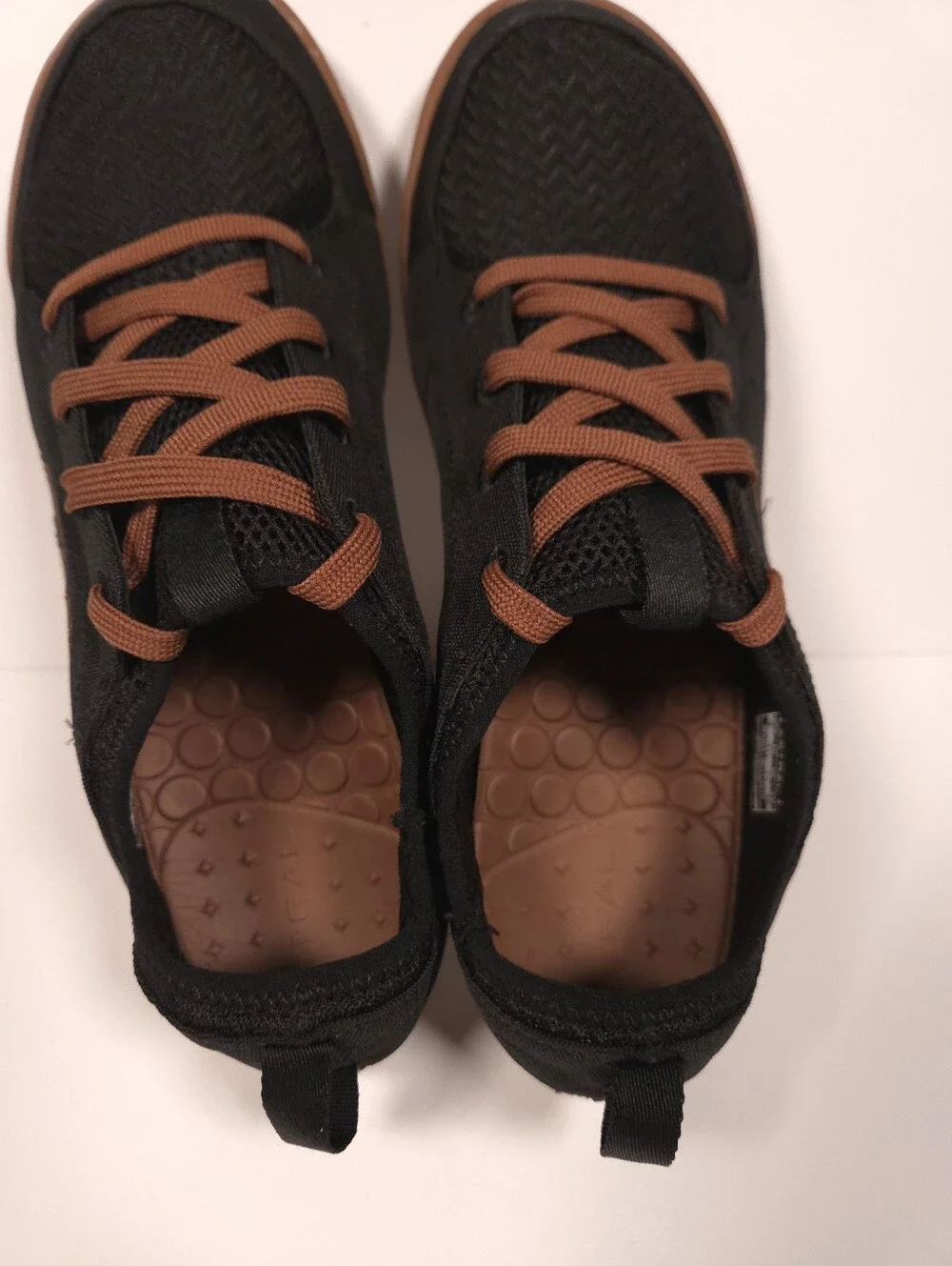 Astral Loyak Barefoot Water Shoes Mens Size 8 Black Brown V173 Lace Up GUC!